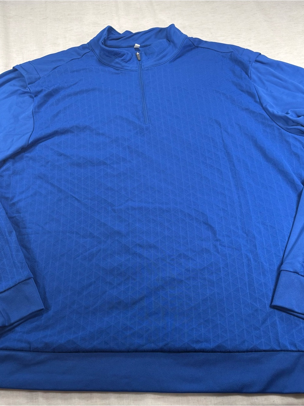 Nike Golf Men's Blue Quarter-Zip Performance Jacket
